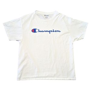 Champion Size Large White T-shirt